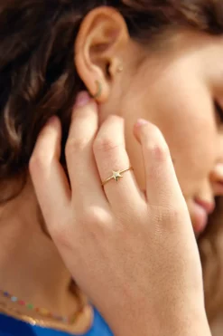 Accessoires|LA PETITE ÉTOILE Bague Arae Or