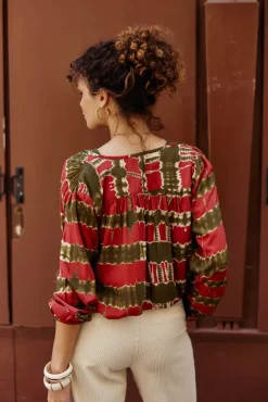 Blouses & Chemisiers|LA PETITE ÉTOILE Blouse Amabel Tie&Die