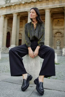 Blouses & Chemisiers|LA PETITE ÉTOILE Blouse Arso Python