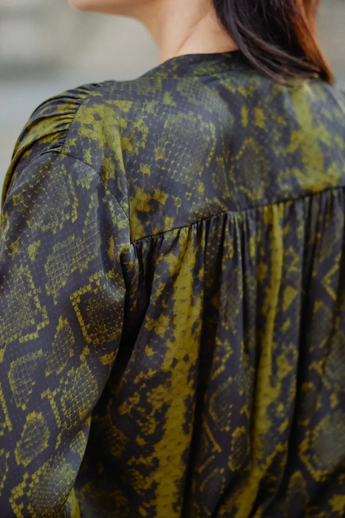 Blouses & Chemisiers|LA PETITE ÉTOILE Blouse Arso Python