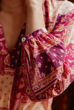 Blouses & Chemisiers|LA PETITE ÉTOILE Blouse Kiana Patchwork