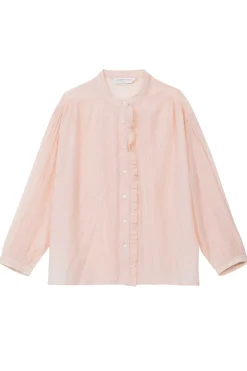 Blouses & Chemisiers|LA PETITE ÉTOILE Blouse Lonia Poudre Raye