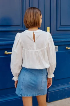 Blouses & Chemisiers|LA PETITE ÉTOILE Blouse Mireille Ecru