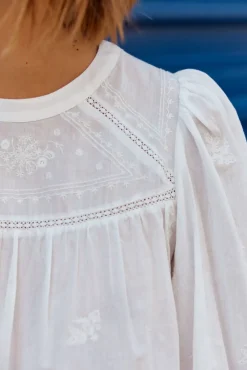 Blouses & Chemisiers|LA PETITE ÉTOILE Blouse Mireille Ecru