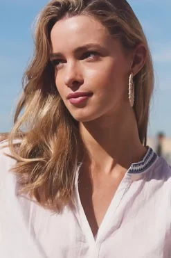 Blouses & Chemisiers|LA PETITE ÉTOILE Blouse Monika Blanc