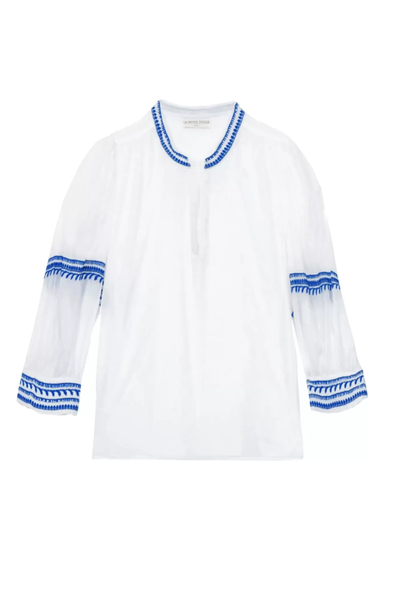 Blouses & Chemisiers|LA PETITE ÉTOILE Blouse Monika Blanc
