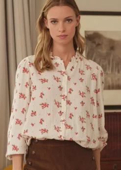 Blouses & Chemisiers|LA PETITE ÉTOILE Blouse Olympa Ecru