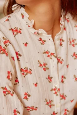 Blouses & Chemisiers|LA PETITE ÉTOILE Blouse Olympa Ecru