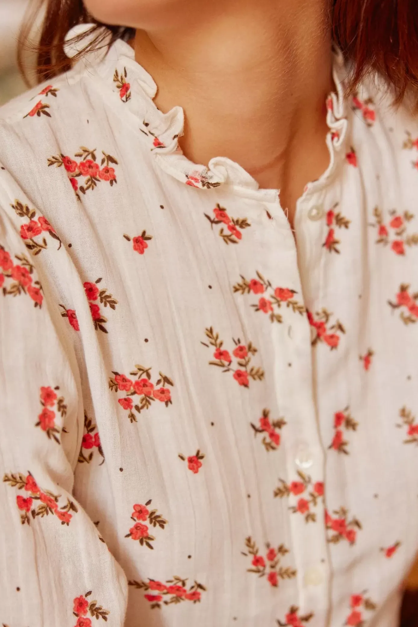 Blouses & Chemisiers|LA PETITE ÉTOILE Blouse Olympa Ecru