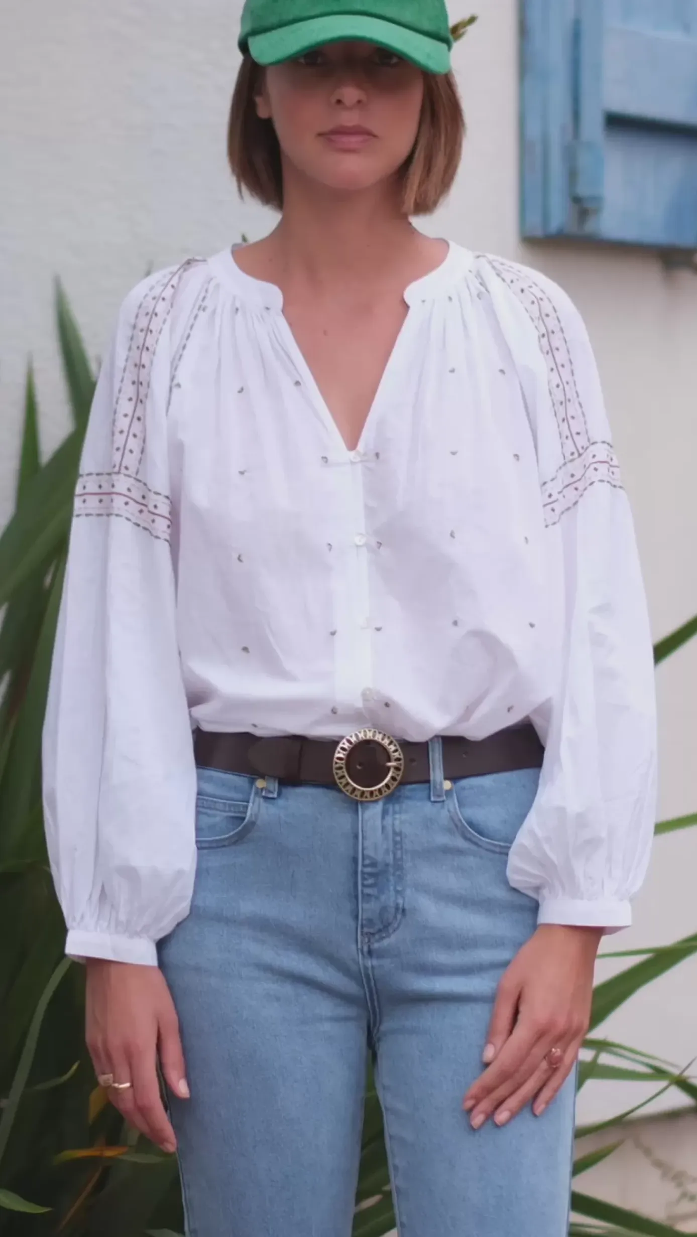 Blouses & Chemisiers|LA PETITE ÉTOILE Blouse Sloane Ecru