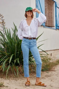 Blouses & Chemisiers|LA PETITE ÉTOILE Blouse Sloane Ecru