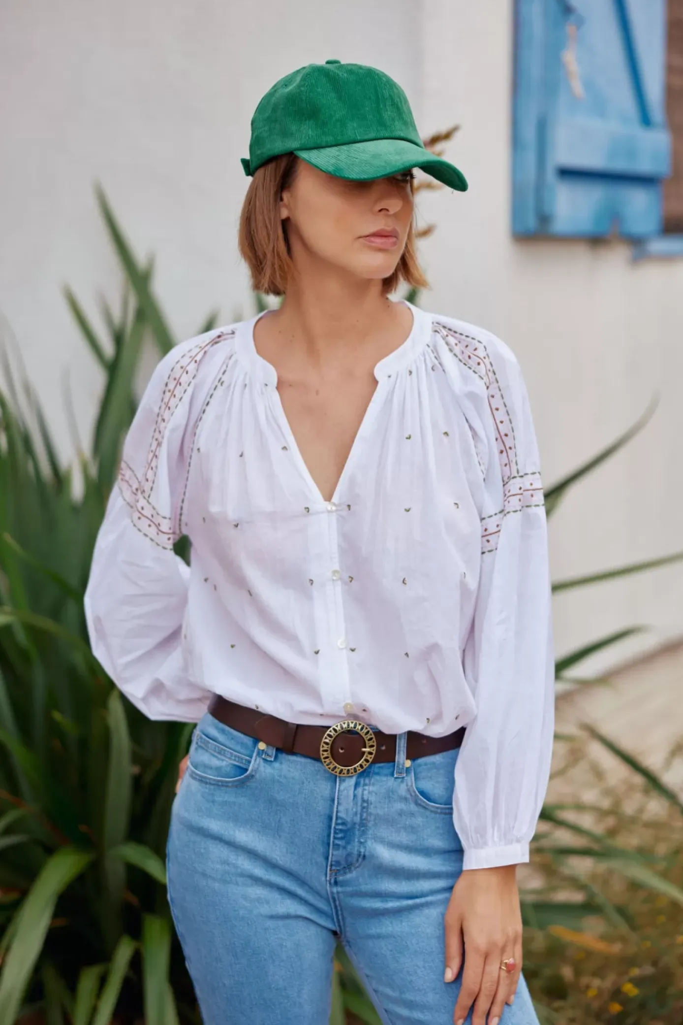 Blouses & Chemisiers|LA PETITE ÉTOILE Blouse Sloane Ecru