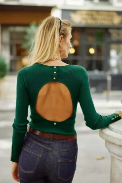 Tops|LA PETITE ÉTOILE Body Dario Vert