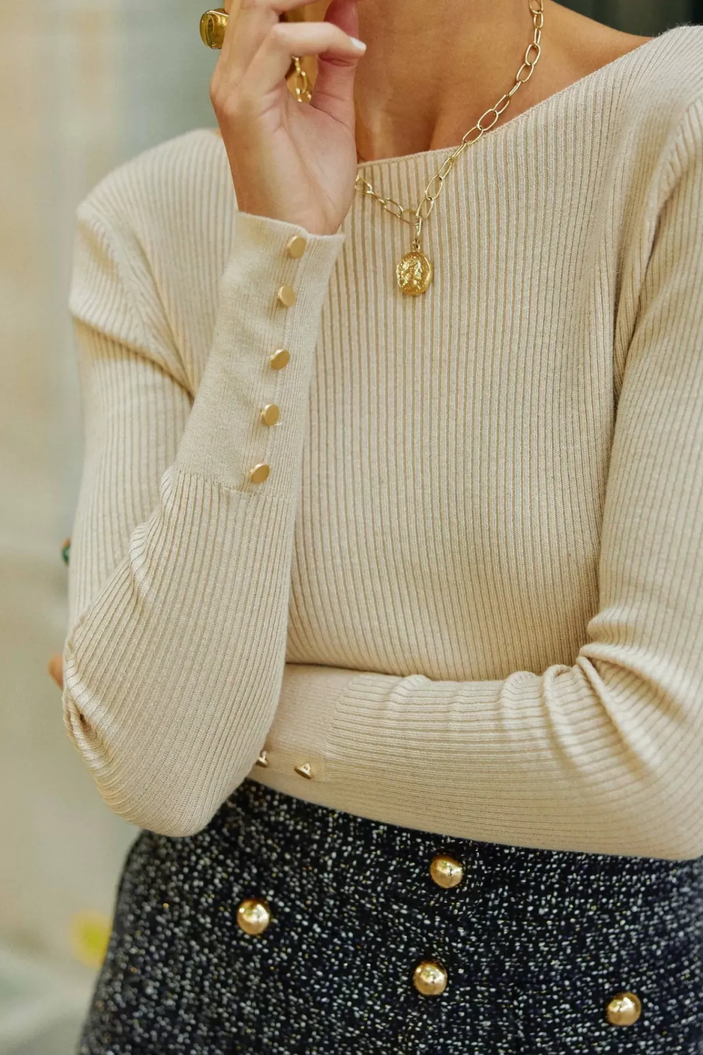 Tops|LA PETITE ÉTOILE Body Dario Beige