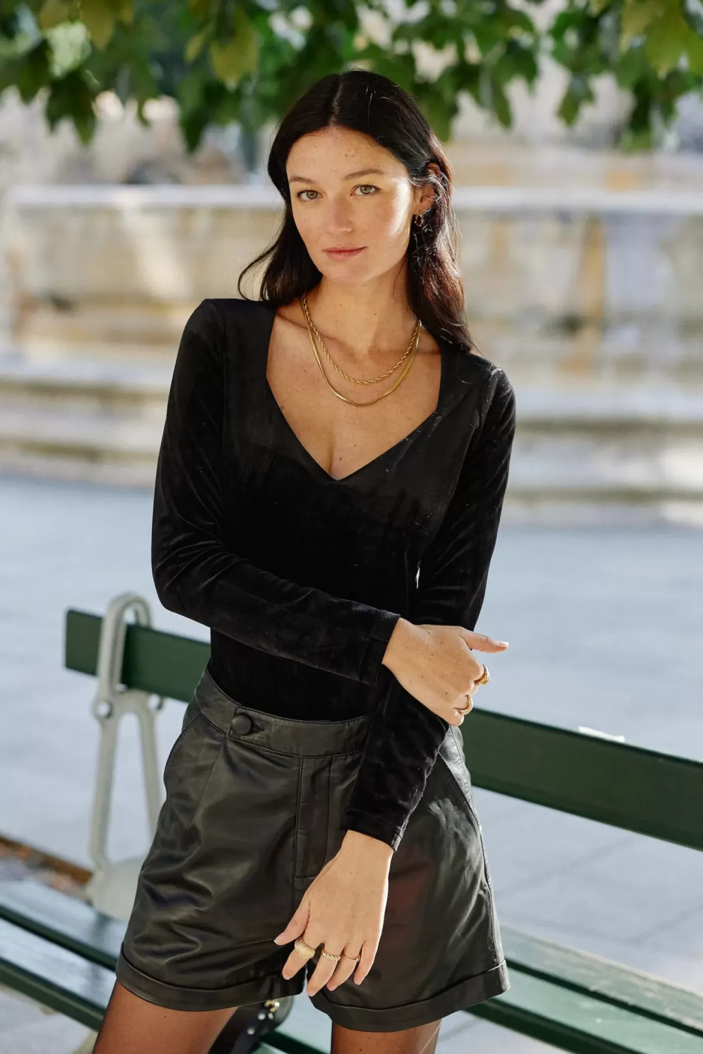 Tops|LA PETITE ÉTOILE Body Imara Noir