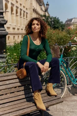 Tops|LA PETITE ÉTOILE Body Lanya Vert