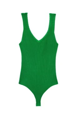 Tops|LA PETITE ÉTOILE Body Winona Vert