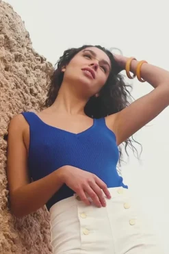 Tops|LA PETITE ÉTOILE Body Winona Bleu