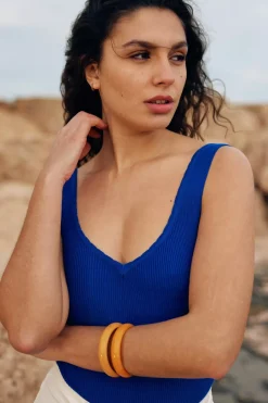 Tops|LA PETITE ÉTOILE Body Winona Bleu