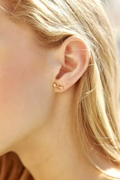 Accessoires|LA PETITE ÉTOILE Boucles D' Eilles Ogma Or