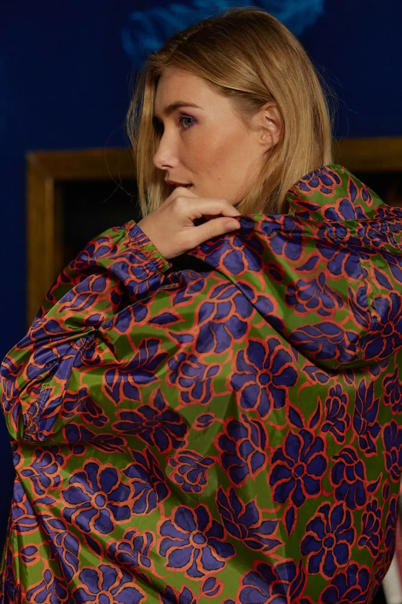 Manteaux & Vestes|LA PETITE ÉTOILE Cape De Pluie Karl Floral