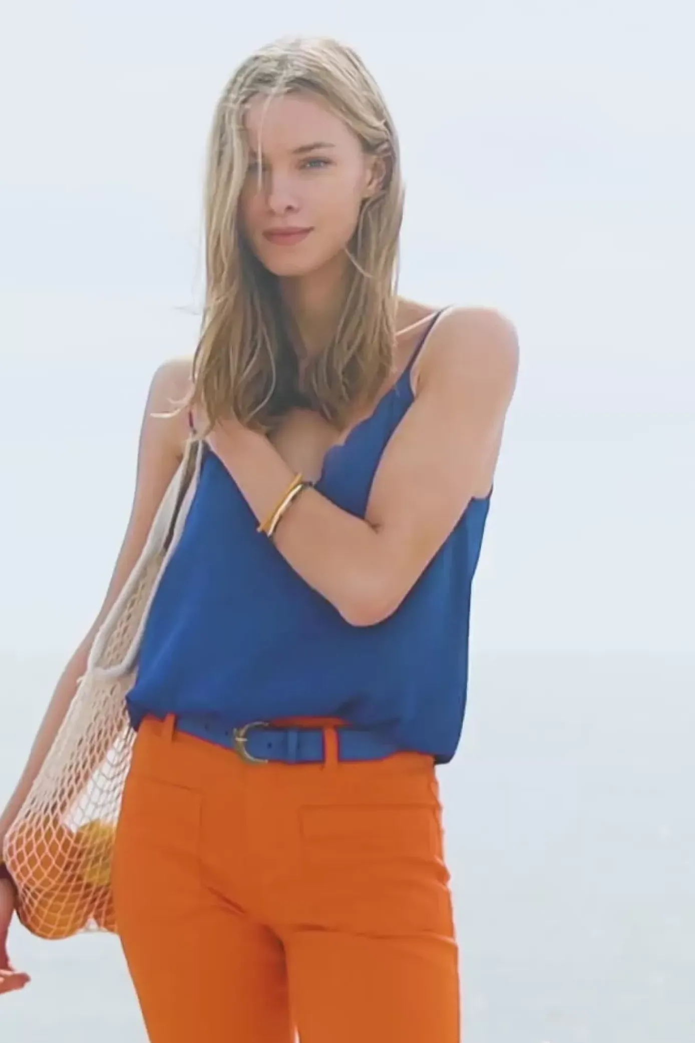 Tops|LA PETITE ÉTOILE Caraco Royce Bleu