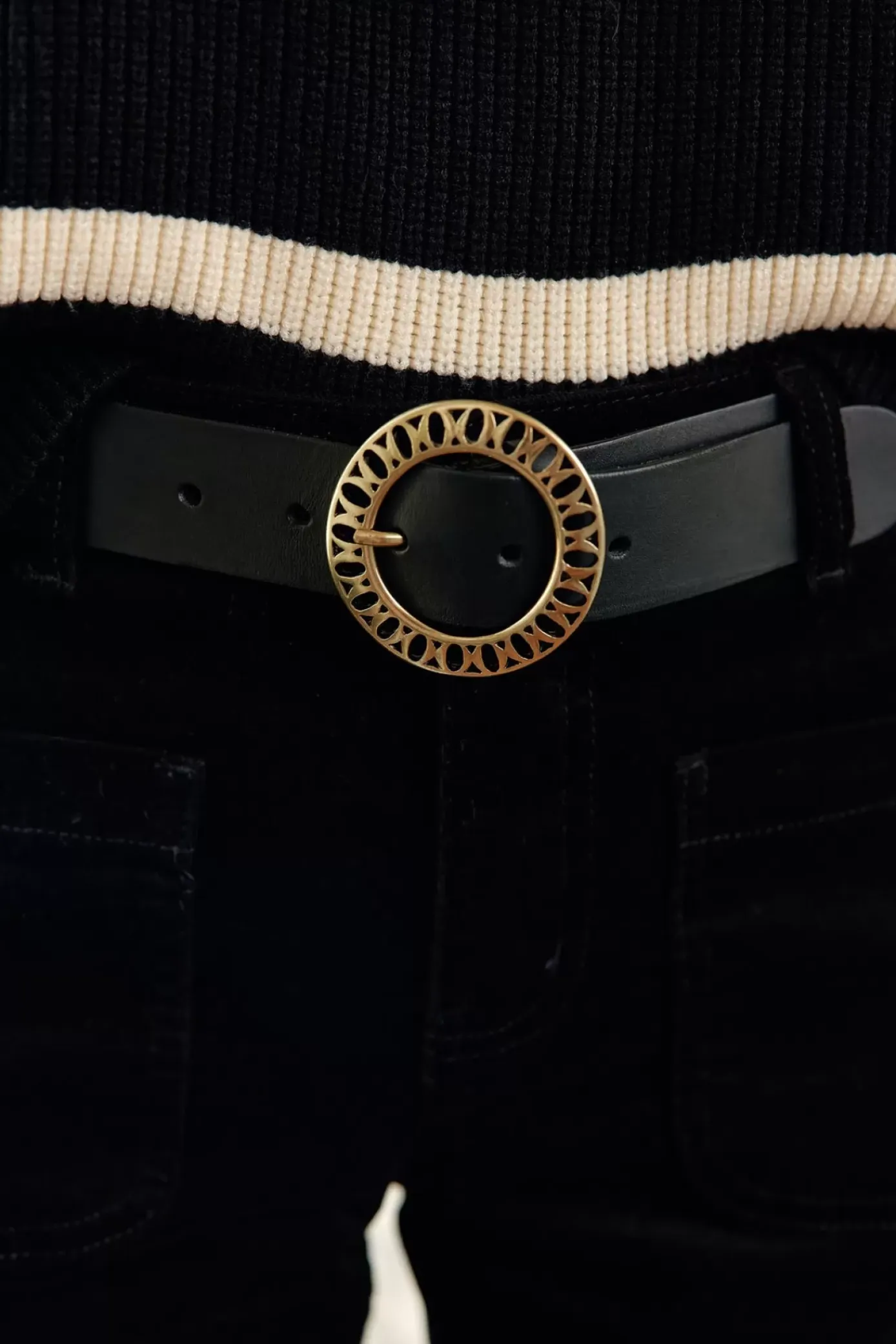 Accessoires|LA PETITE ÉTOILE Ceinture Birgit Noir