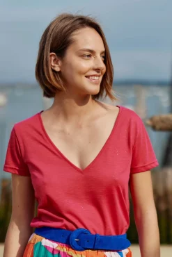 Accessoires|LA PETITE ÉTOILE Ceinture Coral Bleu