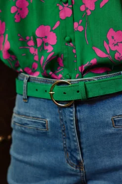 Accessoires|LA PETITE ÉTOILE Ceinture Dixon Vert