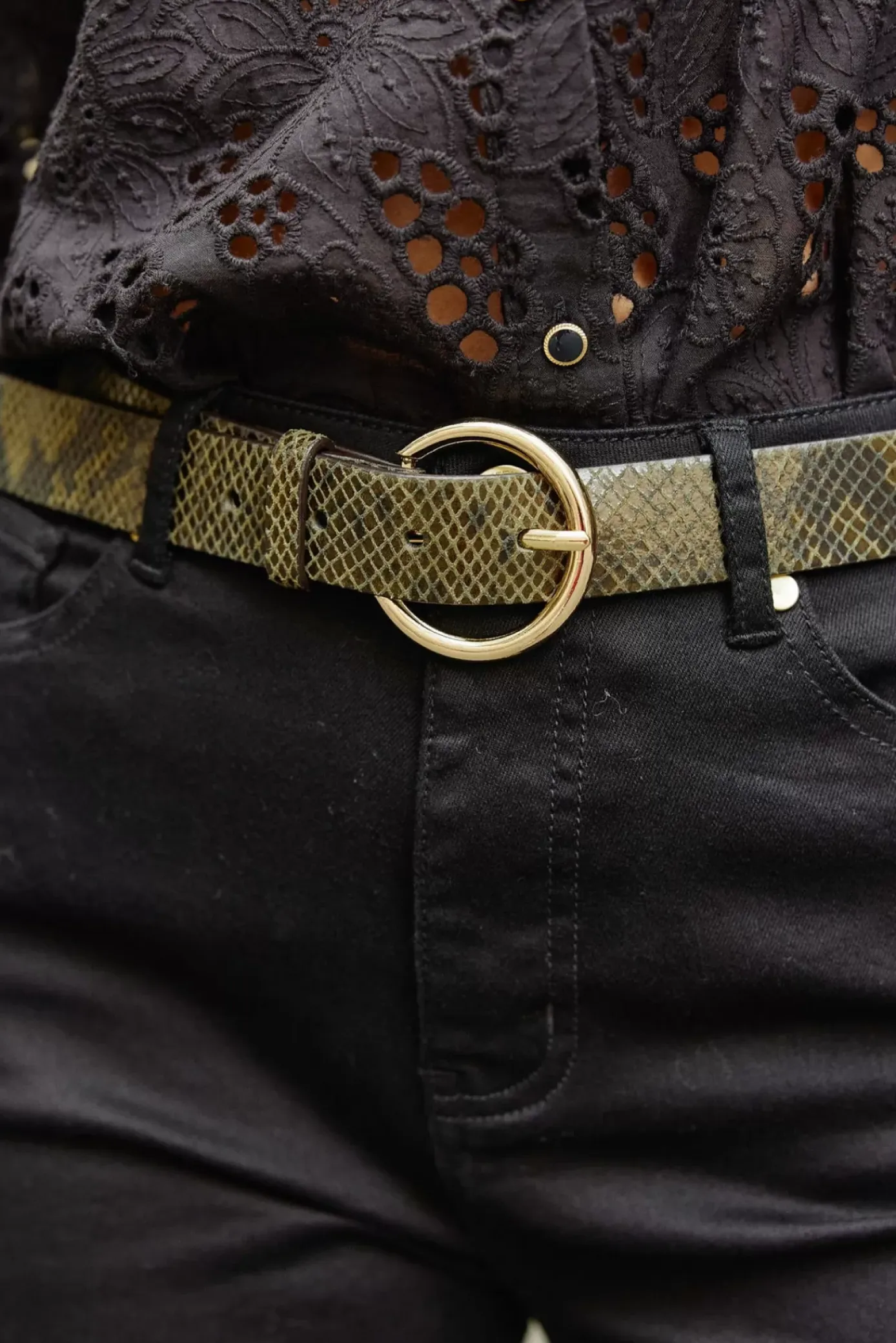 Accessoires|LA PETITE ÉTOILE Ceinture Dixon S Kaki