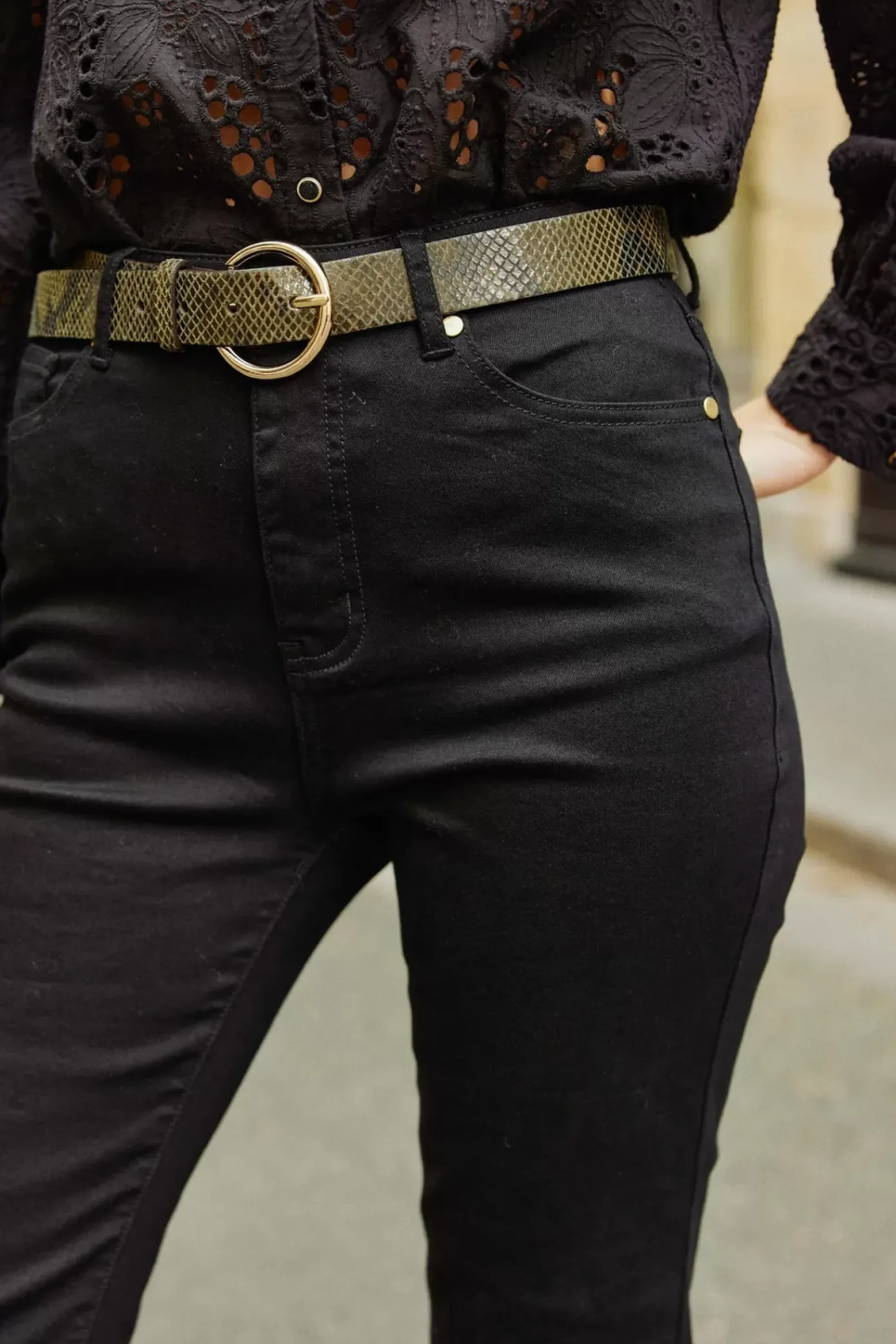 Accessoires|LA PETITE ÉTOILE Ceinture Dixon S Kaki