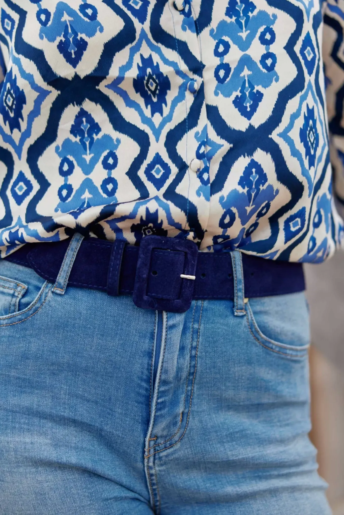 Accessoires|LA PETITE ÉTOILE Ceinture Elma Marine