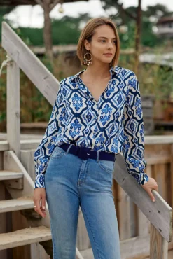 Accessoires|LA PETITE ÉTOILE Ceinture Elma Marine