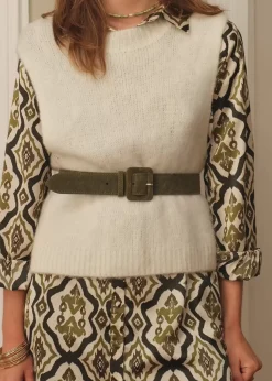 Accessoires|LA PETITE ÉTOILE Ceinture Elma Kaki