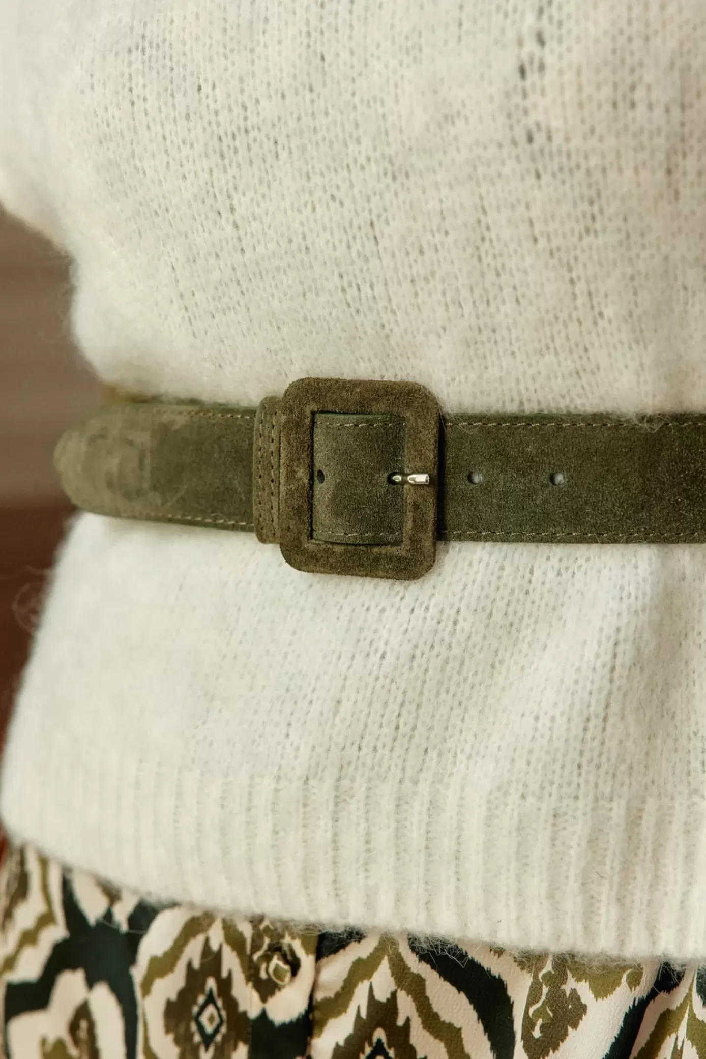 Accessoires|LA PETITE ÉTOILE Ceinture Elma Kaki