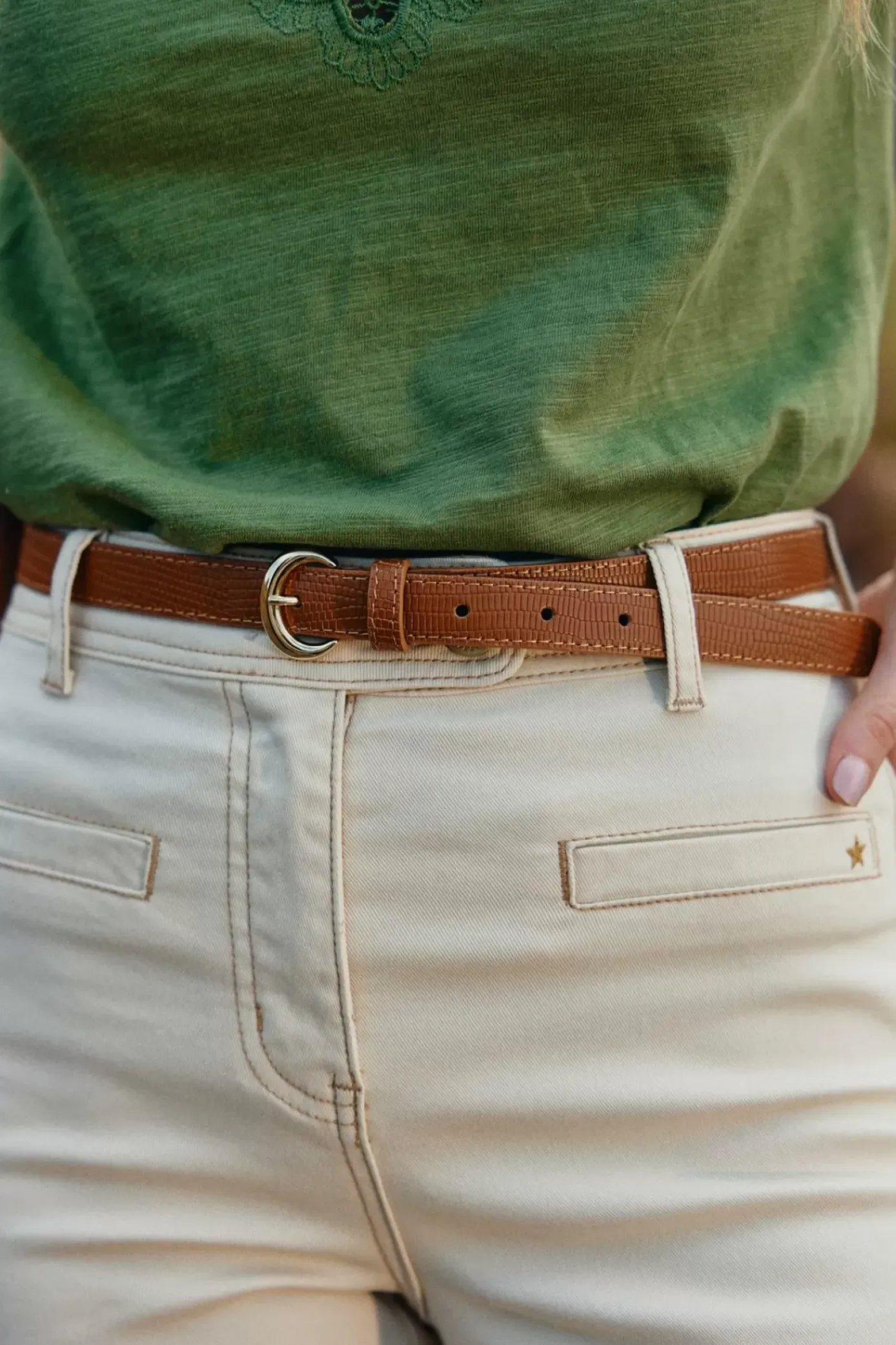 Accessoires|LA PETITE ÉTOILE Ceinture Tyron Camel