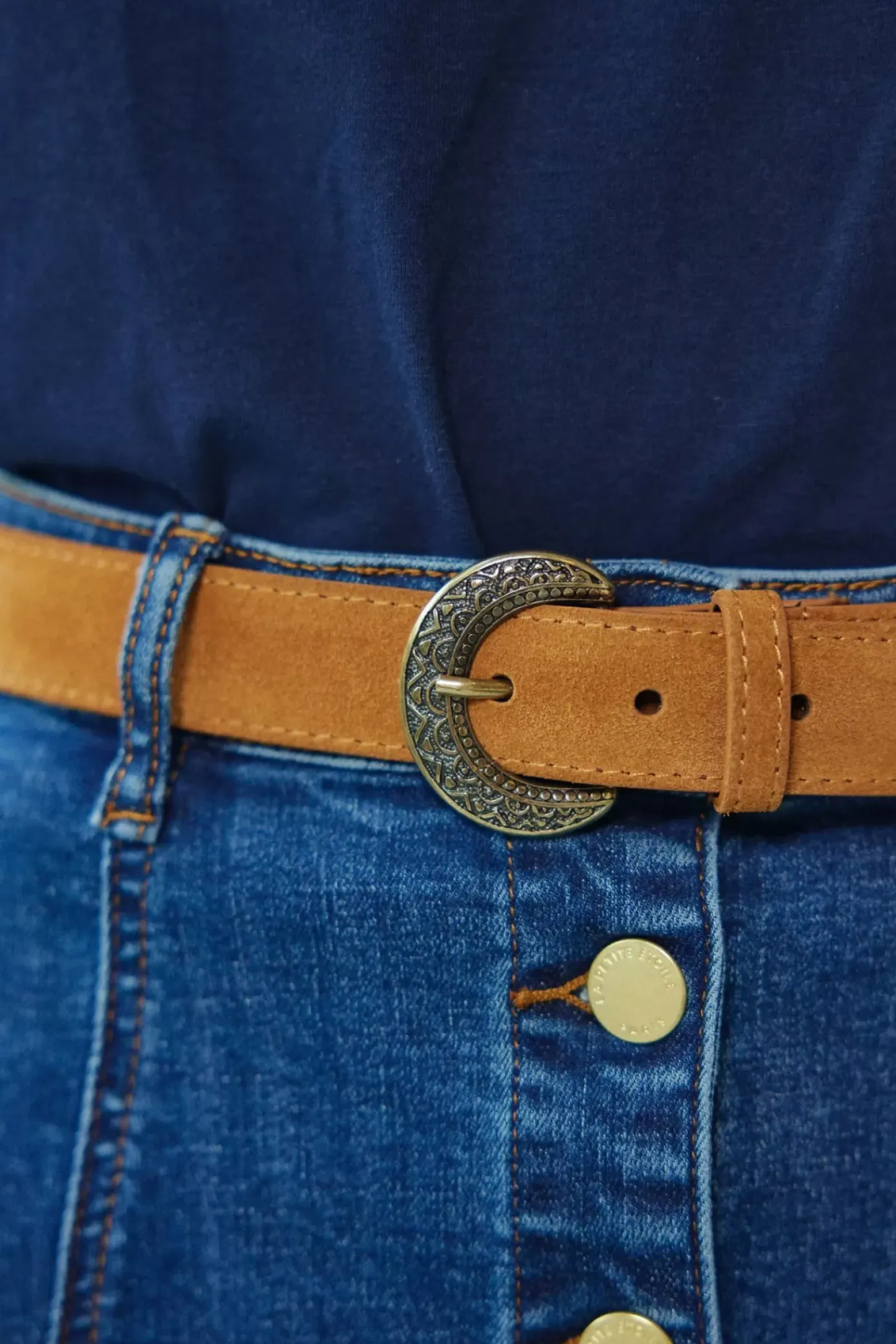 Accessoires|LA PETITE ÉTOILE Ceinture Vivian Camel