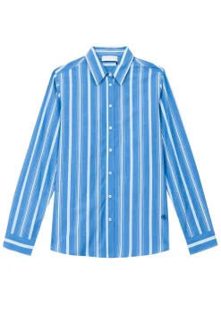Blouses & Chemisiers|LA PETITE ÉTOILE Chemise Maeve Rayure Bleu