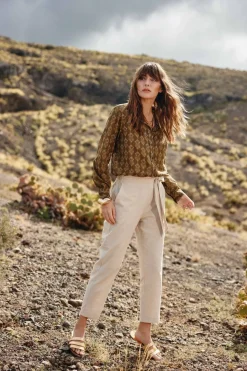Blouses & Chemisiers|LA PETITE ÉTOILE Chemise Malak Kaki