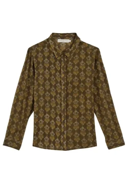 Blouses & Chemisiers|LA PETITE ÉTOILE Chemise Malak Kaki