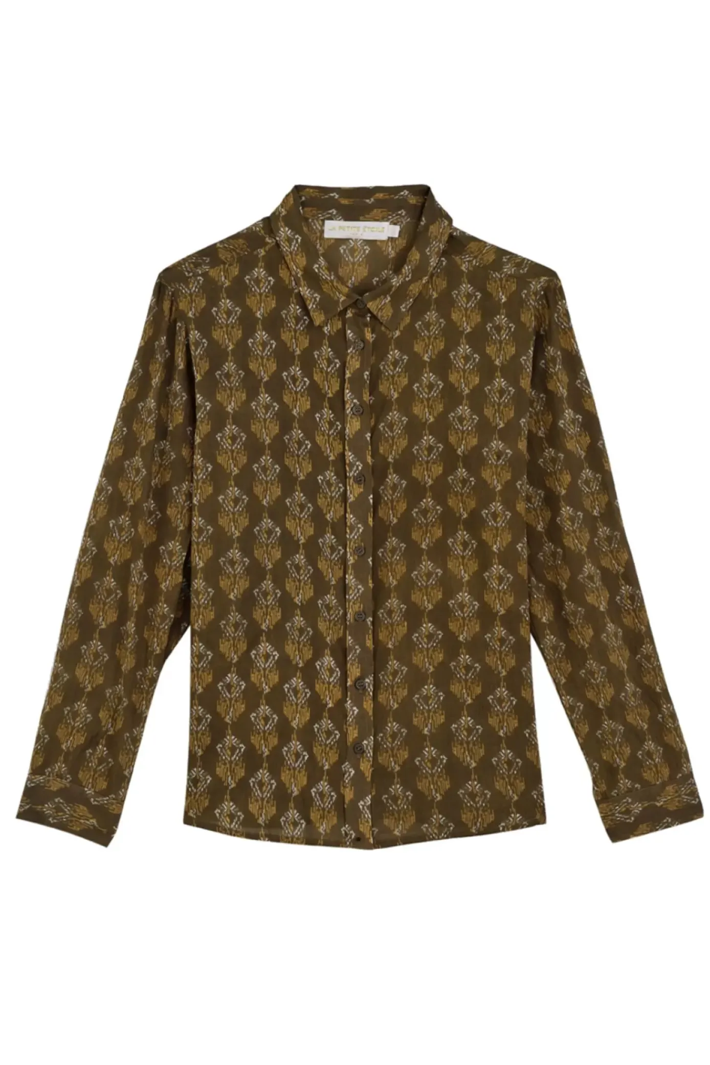 Blouses & Chemisiers|LA PETITE ÉTOILE Chemise Malak Kaki