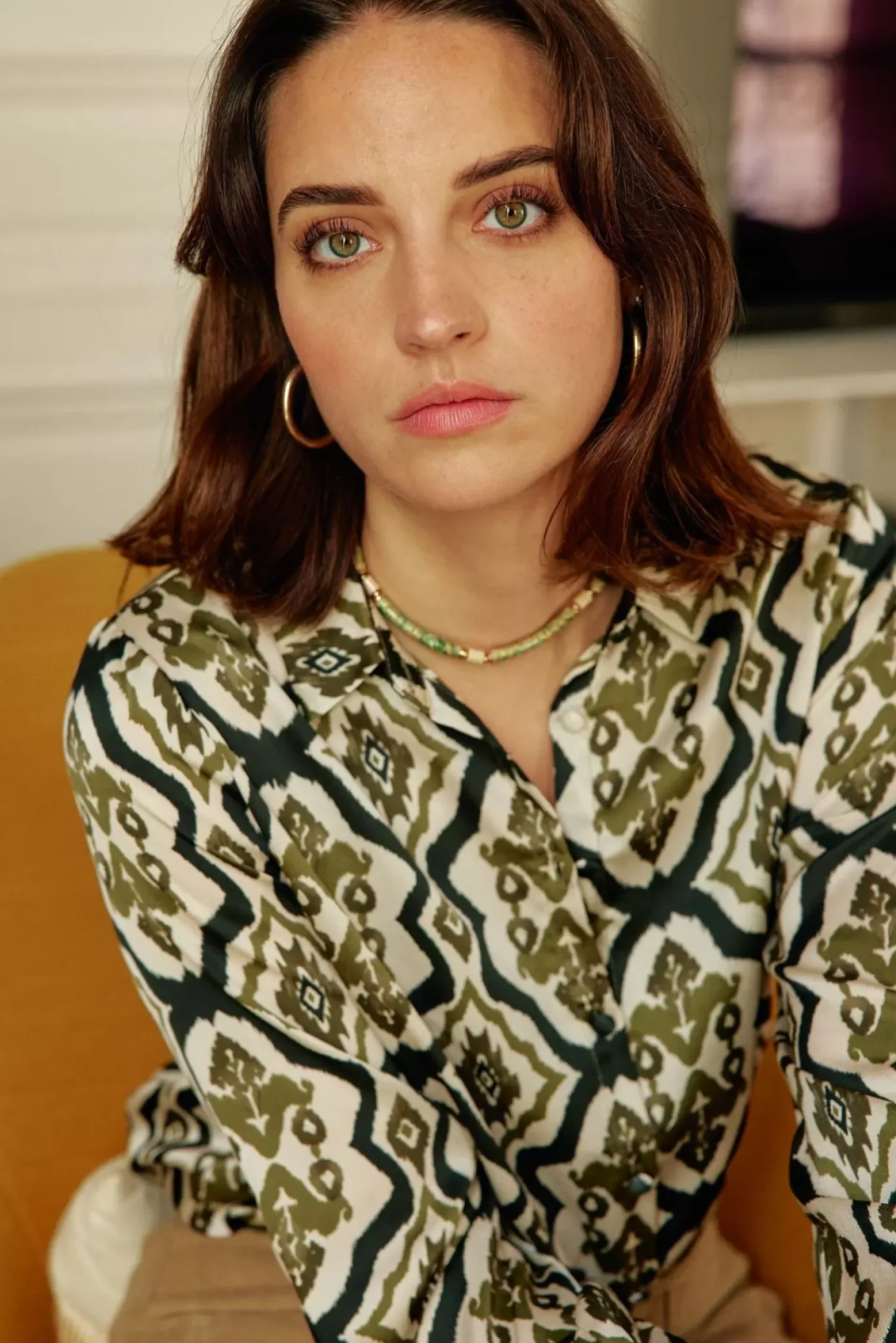 Blouses & Chemisiers|LA PETITE ÉTOILE Chemise Sanda Vert
