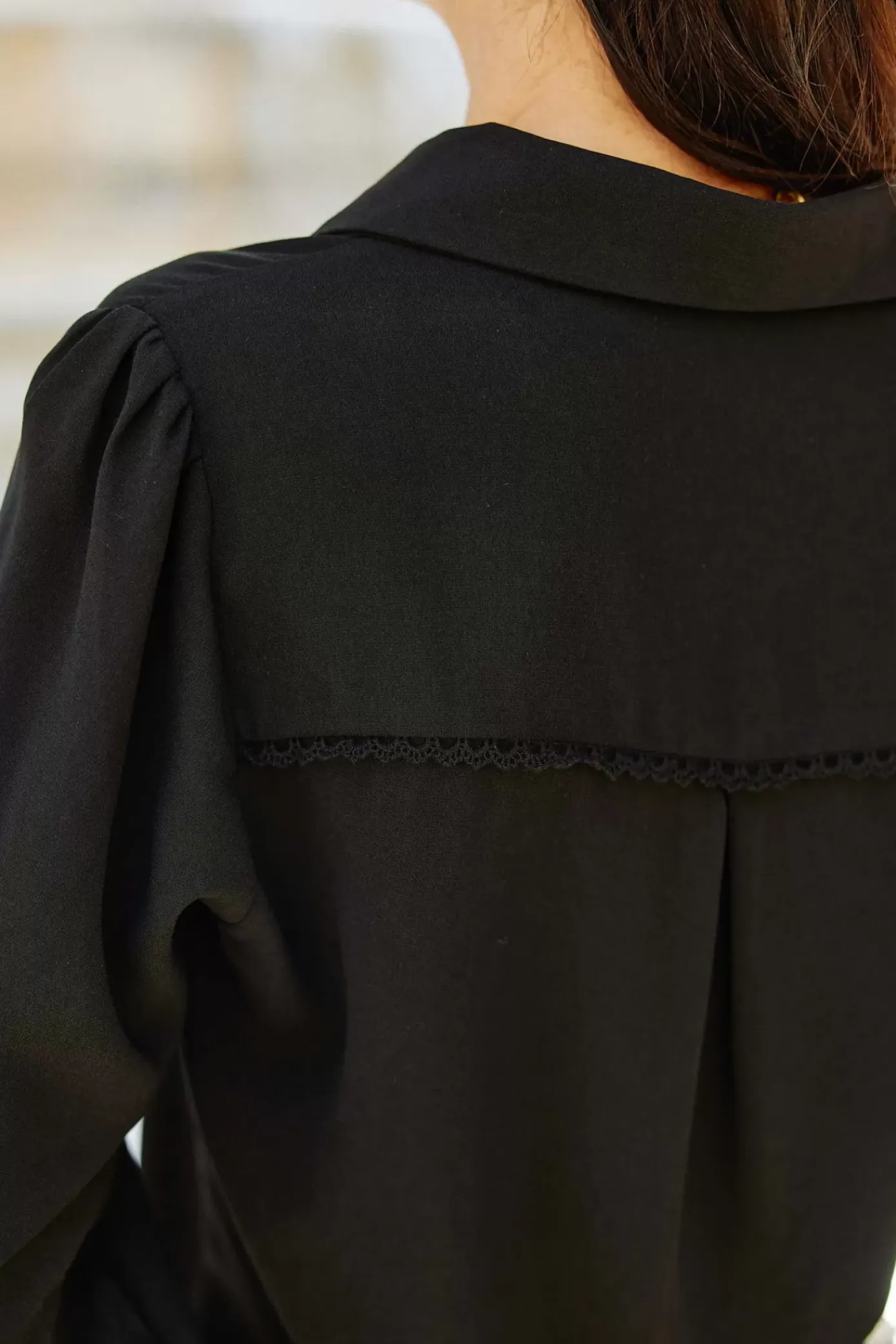 Blouses & Chemisiers|LA PETITE ÉTOILE Chemise Tix Noir