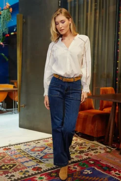 Blouses & Chemisiers|LA PETITE ÉTOILE Chemisier Loan Blanc