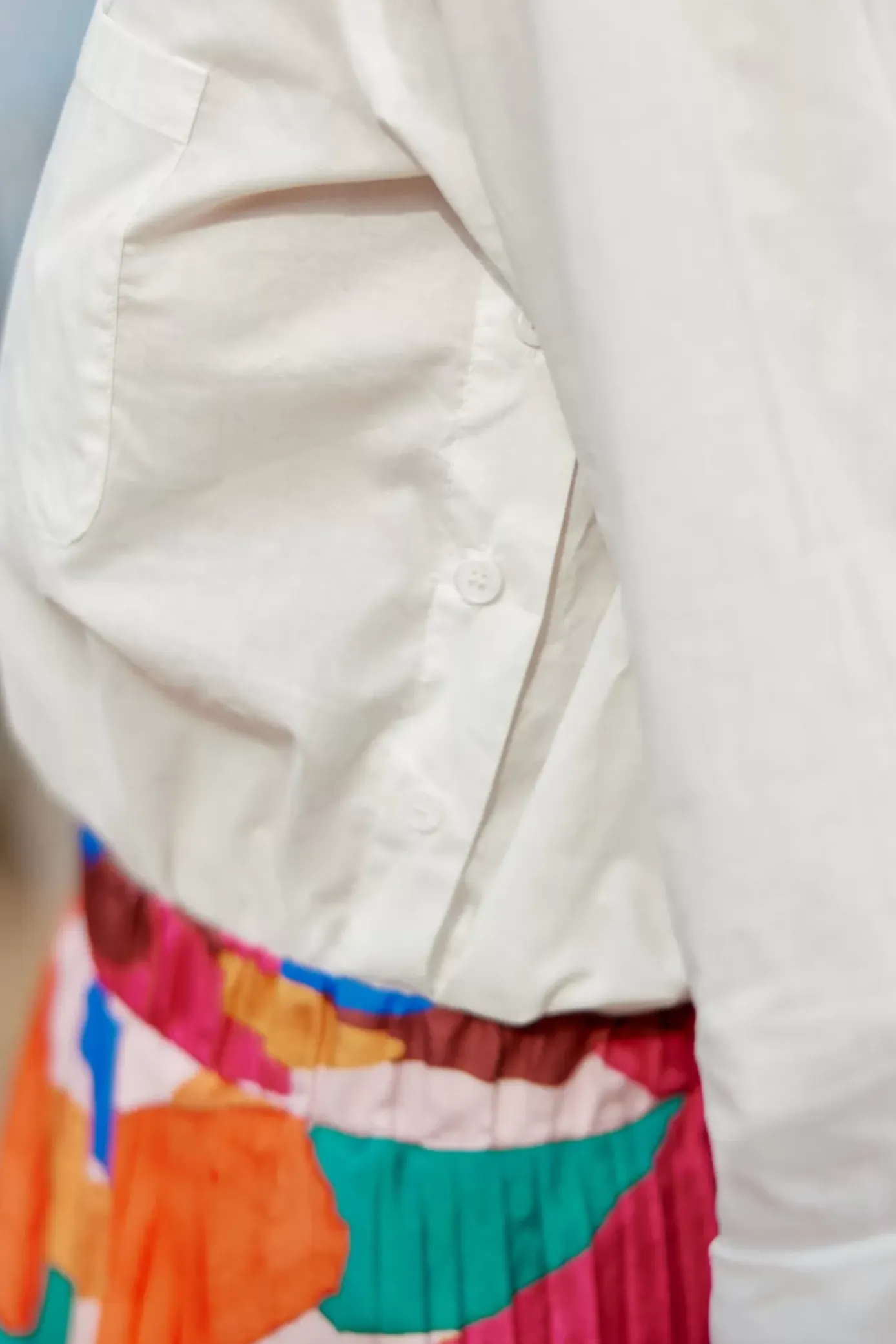 Blouses & Chemisiers|LA PETITE ÉTOILE Chemisier Scarlett Blanc