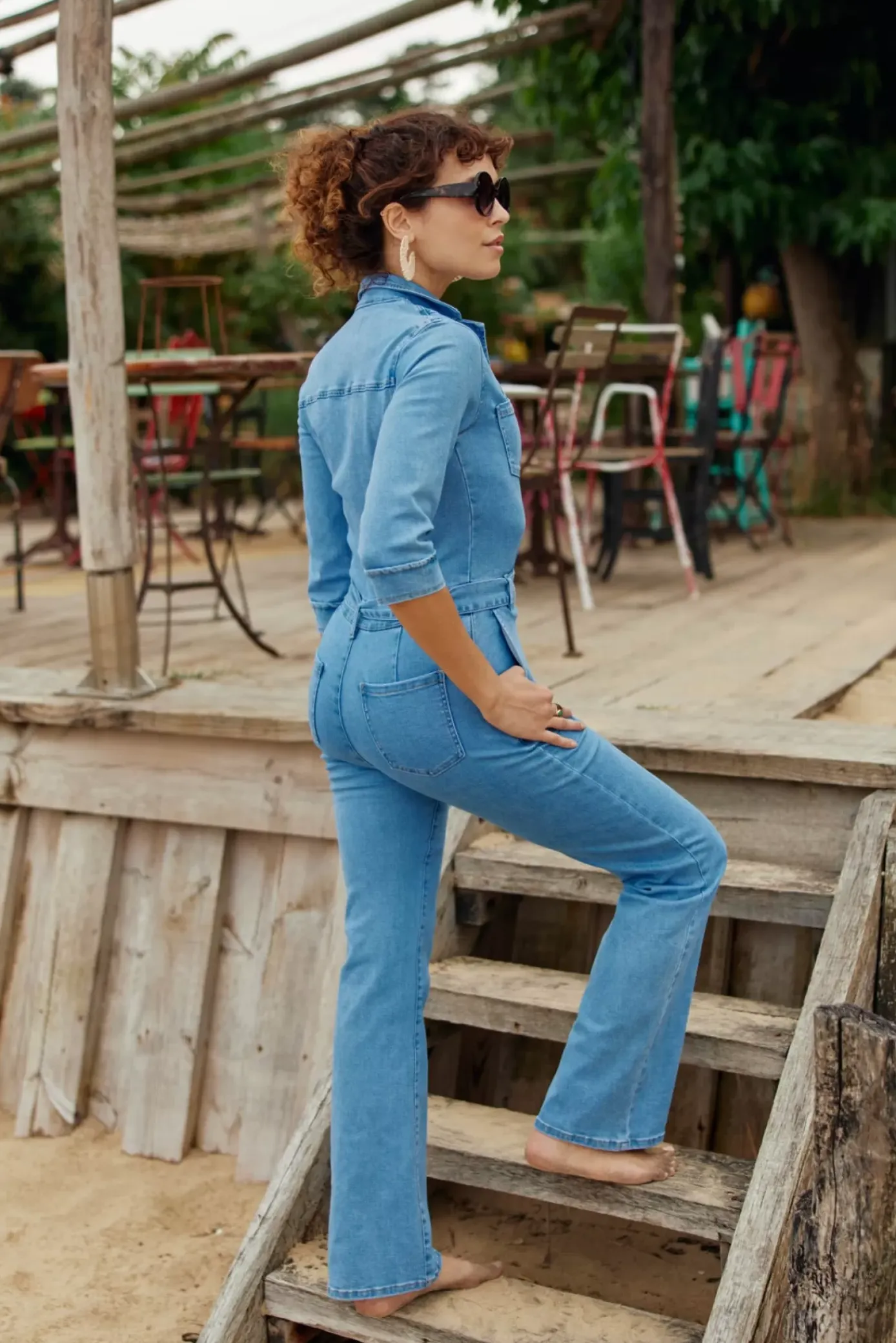 Robes & Combinaisons|LA PETITE ÉTOILE Combi-Pantalon Josaste Stone