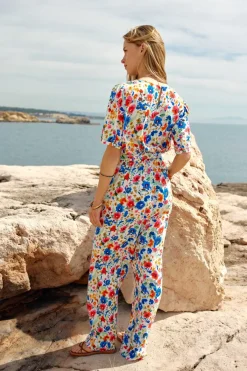 Robes & Combinaisons|LA PETITE ÉTOILE Combi-Pantalon Orchide Floral