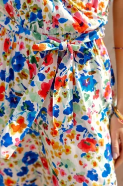 Robes & Combinaisons|LA PETITE ÉTOILE Combi-Pantalon Orchide Floral