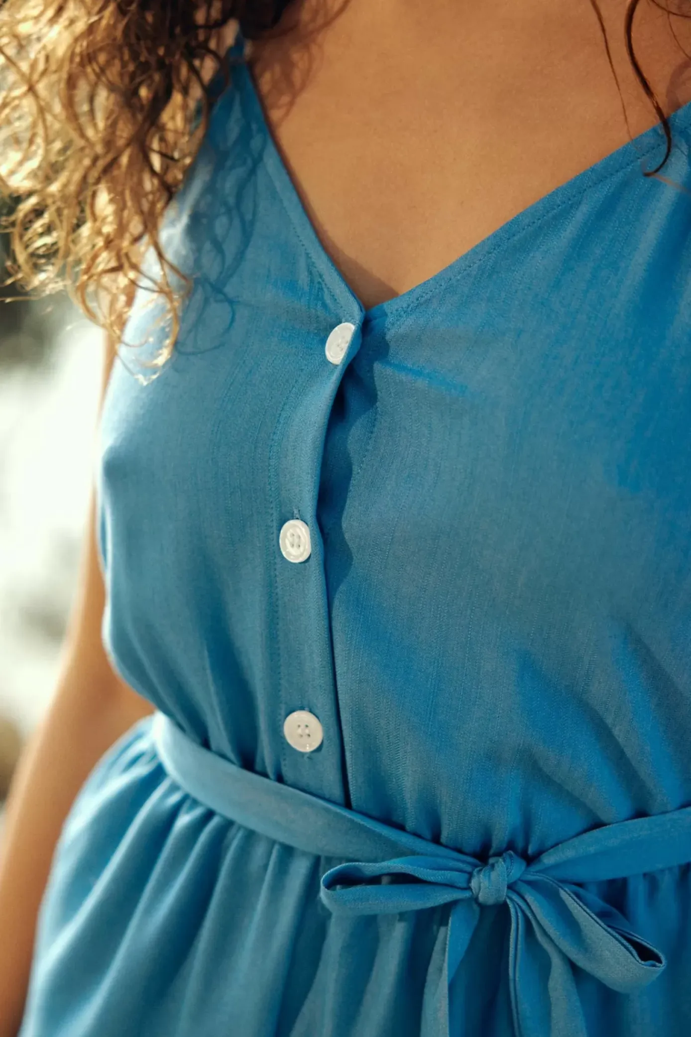 Robes & Combinaisons|LA PETITE ÉTOILE Combi-Short Eleanor Bleu