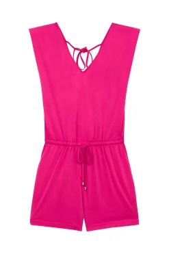 Robes & Combinaisons|LA PETITE ÉTOILE Combi-Short Feraya Rose